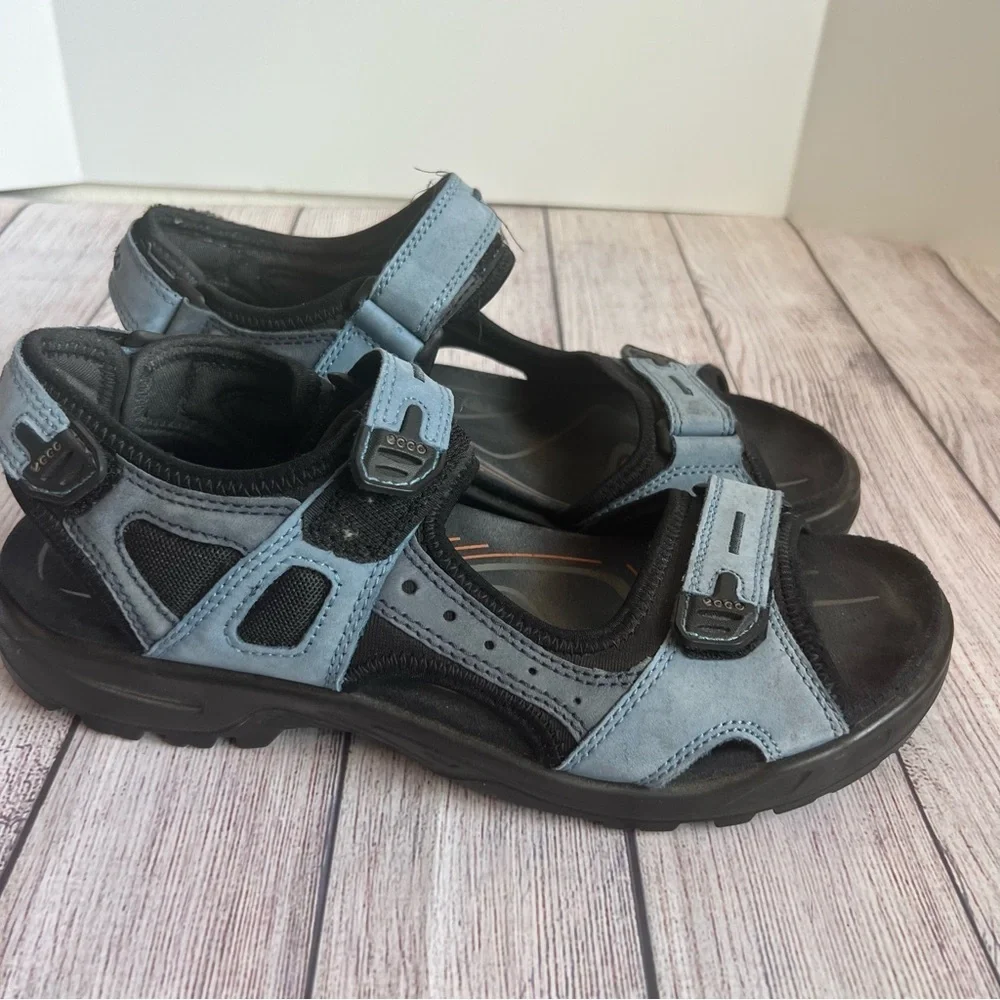 ECCO Yucatan Blue Sport Sandals 12